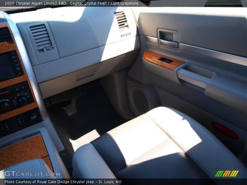Cognac Crystal Pearl / Light Graystone 2008 Chrysler Aspen Limited 4WD