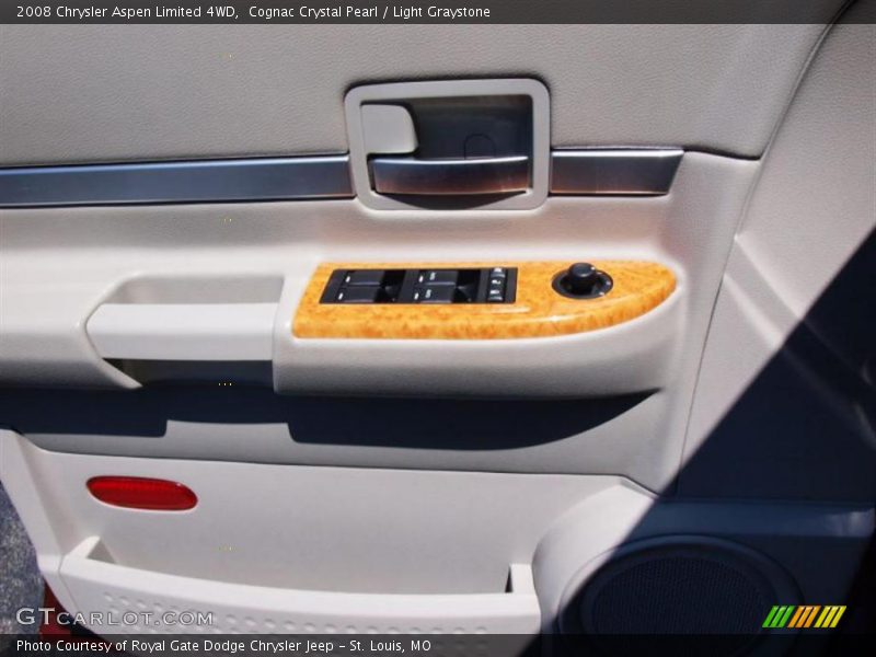 Cognac Crystal Pearl / Light Graystone 2008 Chrysler Aspen Limited 4WD