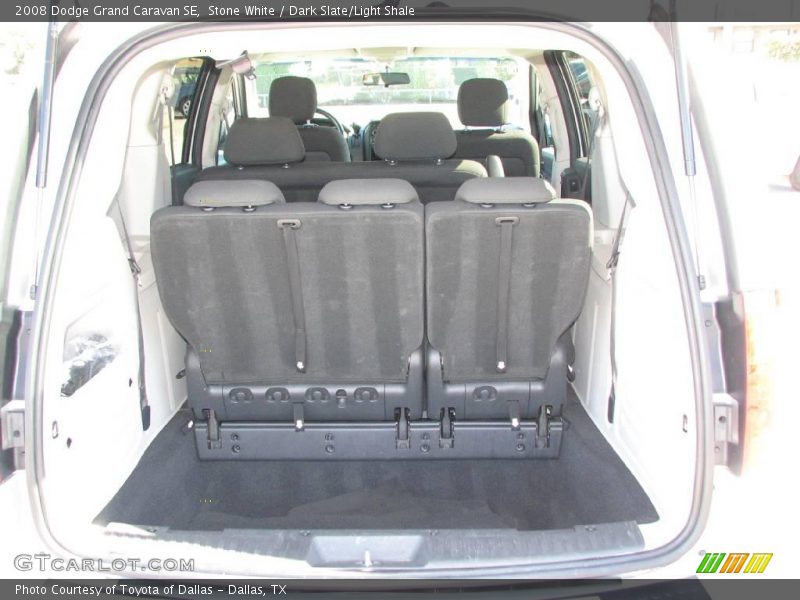 Stone White / Dark Slate/Light Shale 2008 Dodge Grand Caravan SE