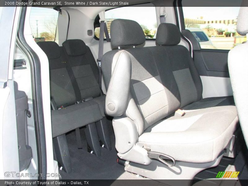 Stone White / Dark Slate/Light Shale 2008 Dodge Grand Caravan SE
