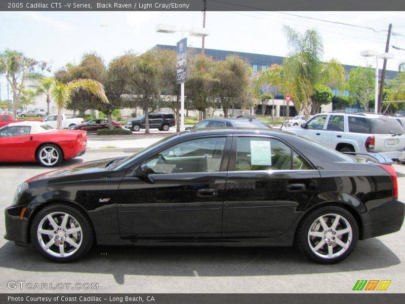 Black Raven / Light Gray/Ebony 2005 Cadillac CTS -V Series