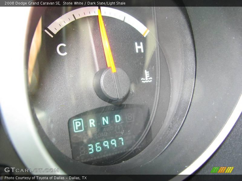 Stone White / Dark Slate/Light Shale 2008 Dodge Grand Caravan SE