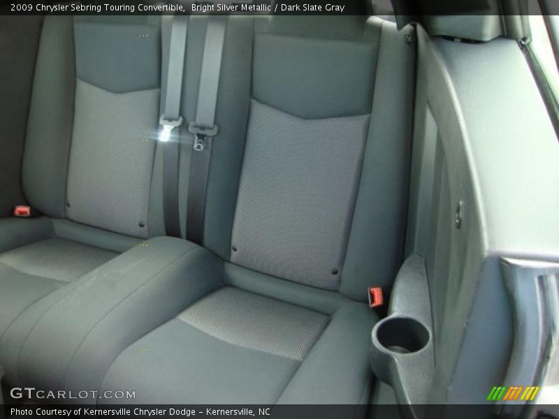 Bright Silver Metallic / Dark Slate Gray 2009 Chrysler Sebring Touring Convertible