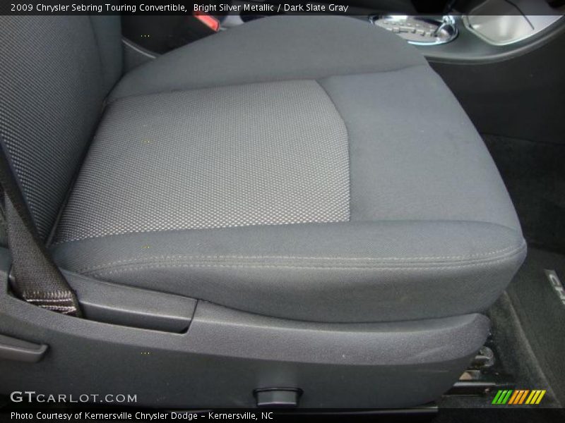 Bright Silver Metallic / Dark Slate Gray 2009 Chrysler Sebring Touring Convertible