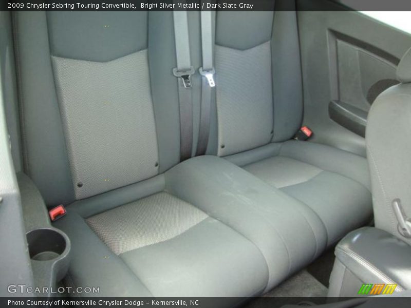 Bright Silver Metallic / Dark Slate Gray 2009 Chrysler Sebring Touring Convertible