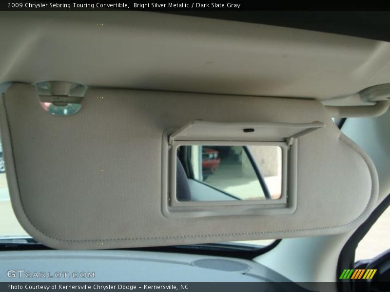 Bright Silver Metallic / Dark Slate Gray 2009 Chrysler Sebring Touring Convertible