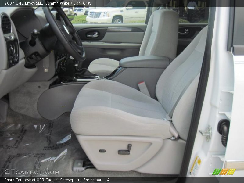 Summit White / Light Gray 2007 GMC Envoy SLE