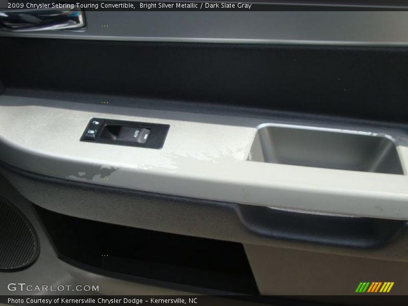 Bright Silver Metallic / Dark Slate Gray 2009 Chrysler Sebring Touring Convertible