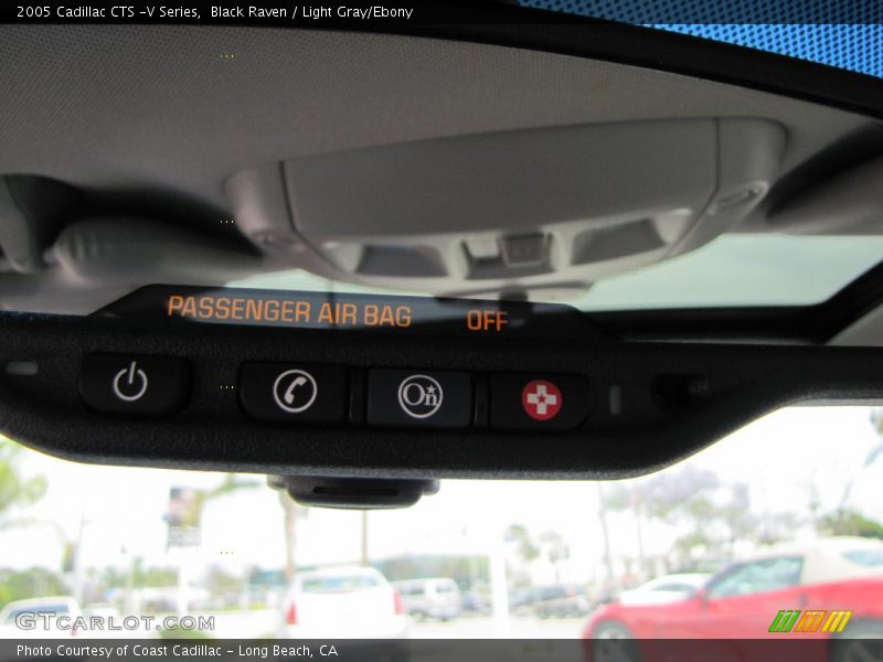 Black Raven / Light Gray/Ebony 2005 Cadillac CTS -V Series