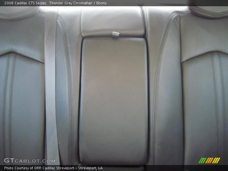 Thunder Gray Chromaflair / Ebony 2008 Cadillac CTS Sedan