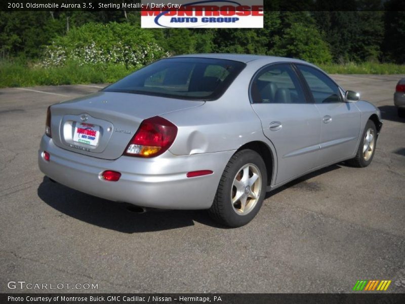 Sterling Metallic / Dark Gray 2001 Oldsmobile Aurora 3.5