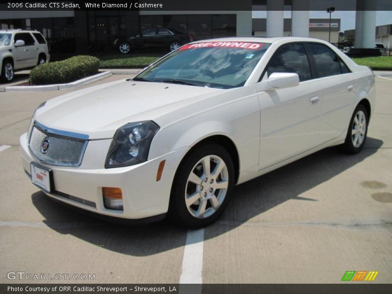 White Diamond / Cashmere 2006 Cadillac CTS Sedan