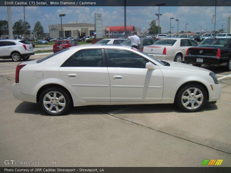 White Diamond / Cashmere 2006 Cadillac CTS Sedan