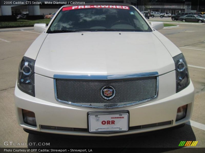 White Diamond / Cashmere 2006 Cadillac CTS Sedan