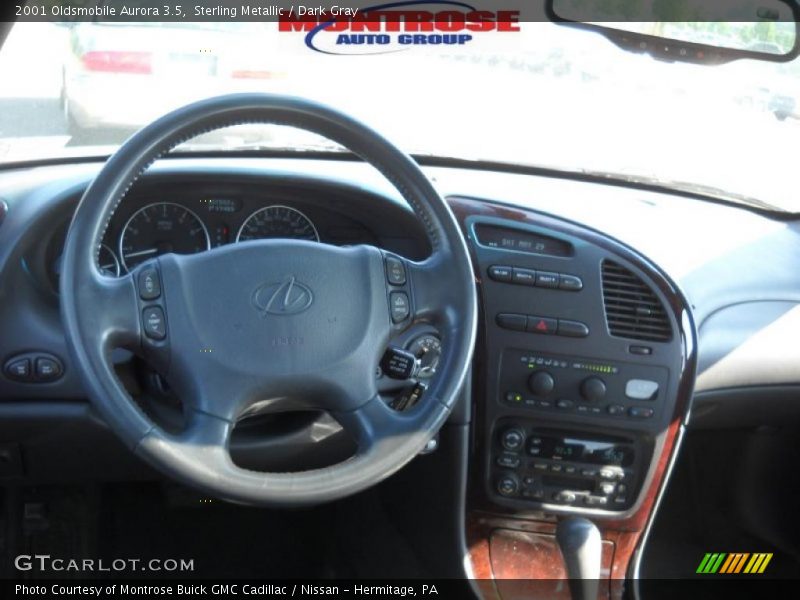 Sterling Metallic / Dark Gray 2001 Oldsmobile Aurora 3.5