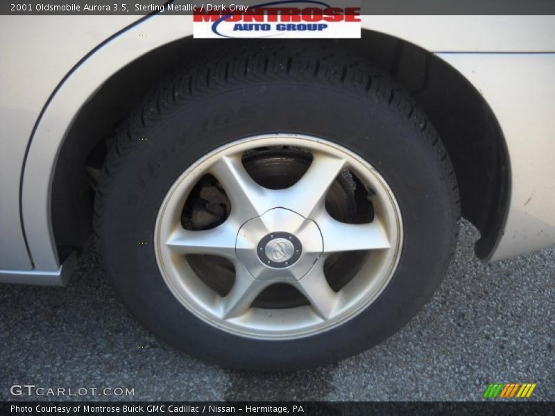 Sterling Metallic / Dark Gray 2001 Oldsmobile Aurora 3.5