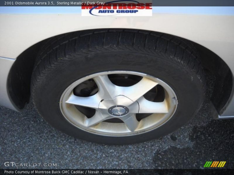 Sterling Metallic / Dark Gray 2001 Oldsmobile Aurora 3.5