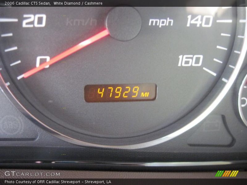 White Diamond / Cashmere 2006 Cadillac CTS Sedan