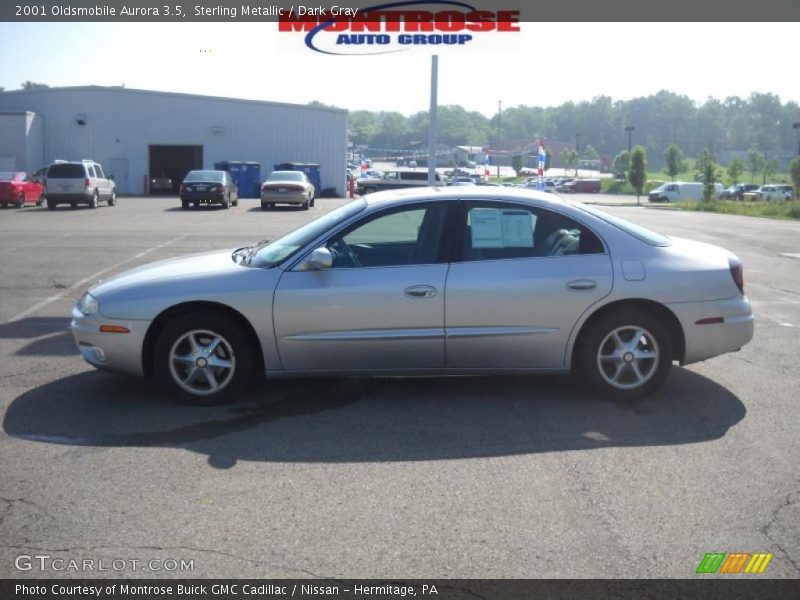 Sterling Metallic / Dark Gray 2001 Oldsmobile Aurora 3.5