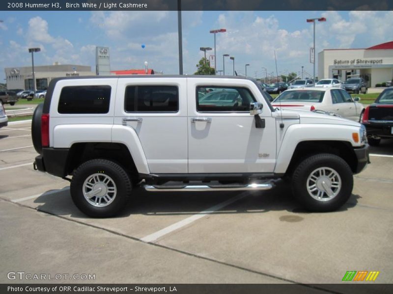 Birch White / Light Cashmere 2008 Hummer H3