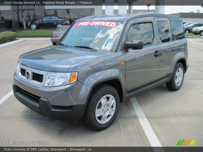 Polished Metal Metallic / Titanium 2010 Honda Element LX