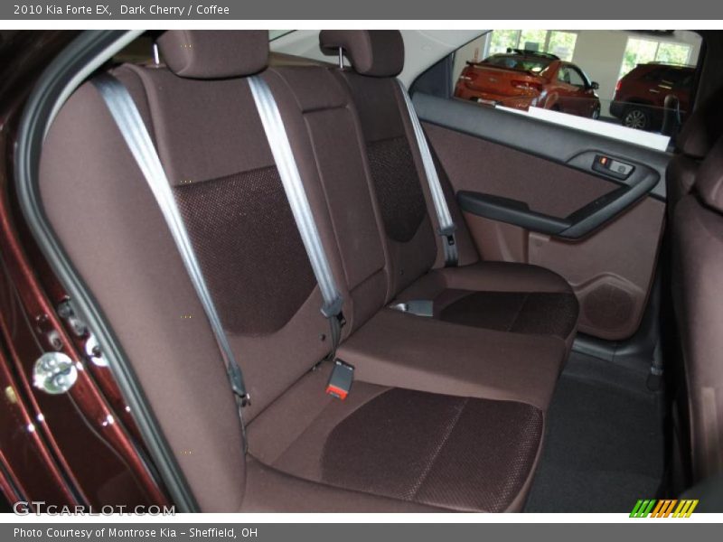 Dark Cherry / Coffee 2010 Kia Forte EX