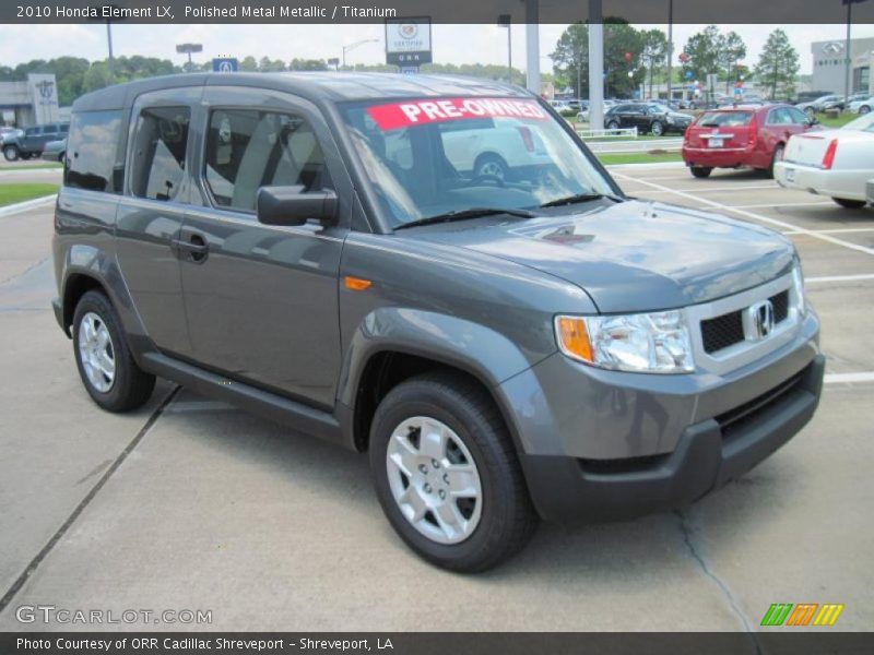 Polished Metal Metallic / Titanium 2010 Honda Element LX