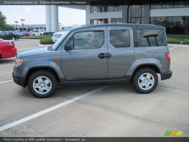Polished Metal Metallic / Titanium 2010 Honda Element LX