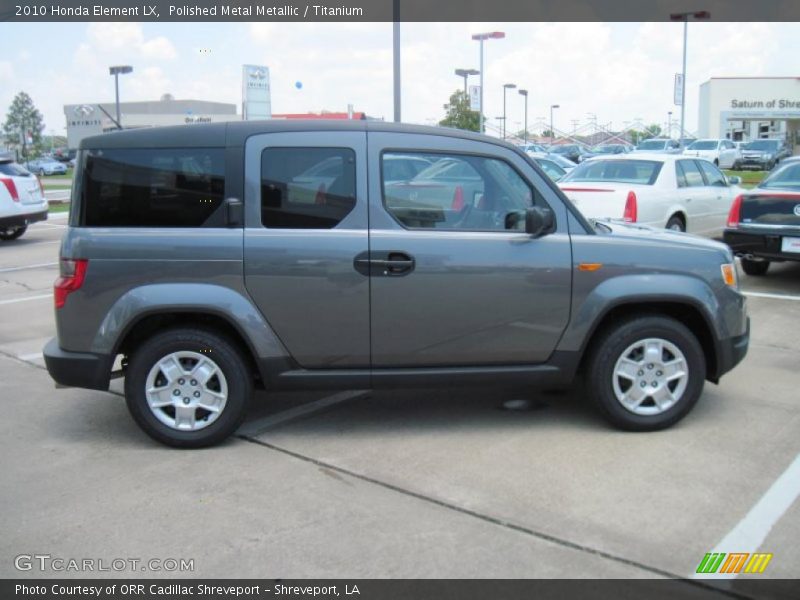 Polished Metal Metallic / Titanium 2010 Honda Element LX