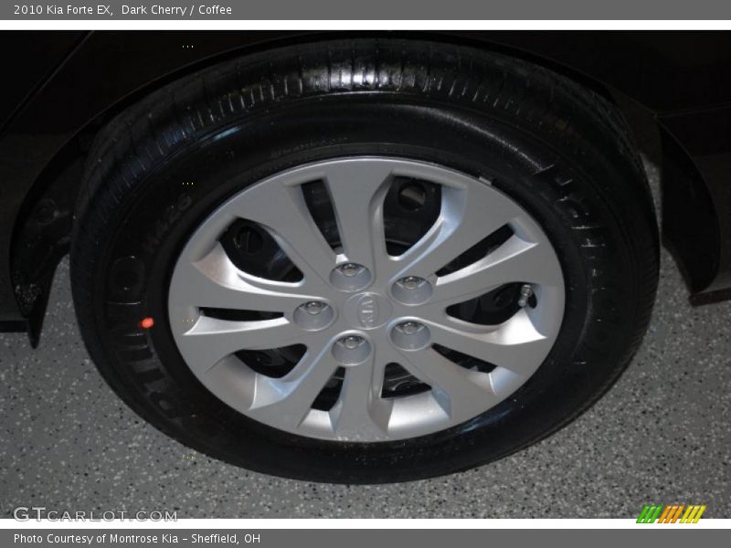 Dark Cherry / Coffee 2010 Kia Forte EX