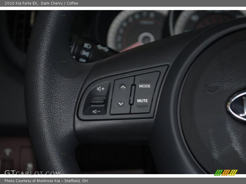 Dark Cherry / Coffee 2010 Kia Forte EX