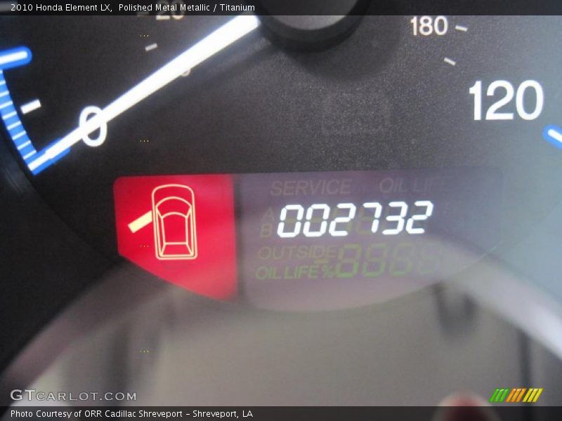 Polished Metal Metallic / Titanium 2010 Honda Element LX