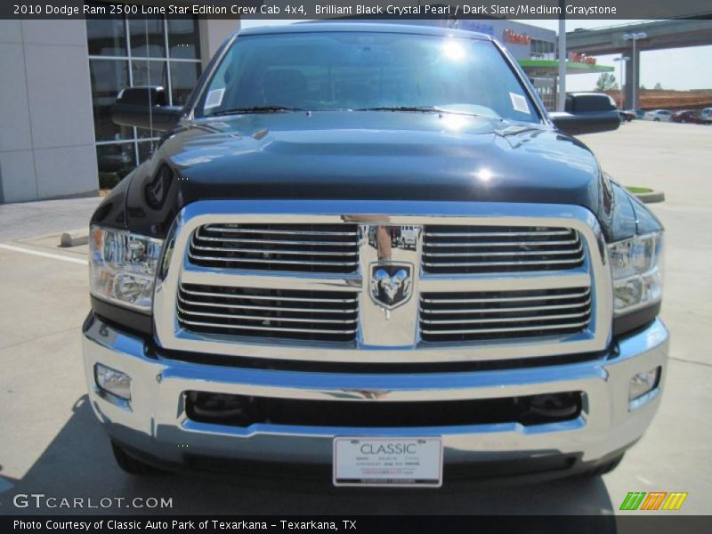 Brilliant Black Crystal Pearl / Dark Slate/Medium Graystone 2010 Dodge Ram 2500 Lone Star Edition Crew Cab 4x4