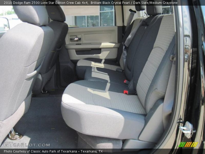 Brilliant Black Crystal Pearl / Dark Slate/Medium Graystone 2010 Dodge Ram 2500 Lone Star Edition Crew Cab 4x4