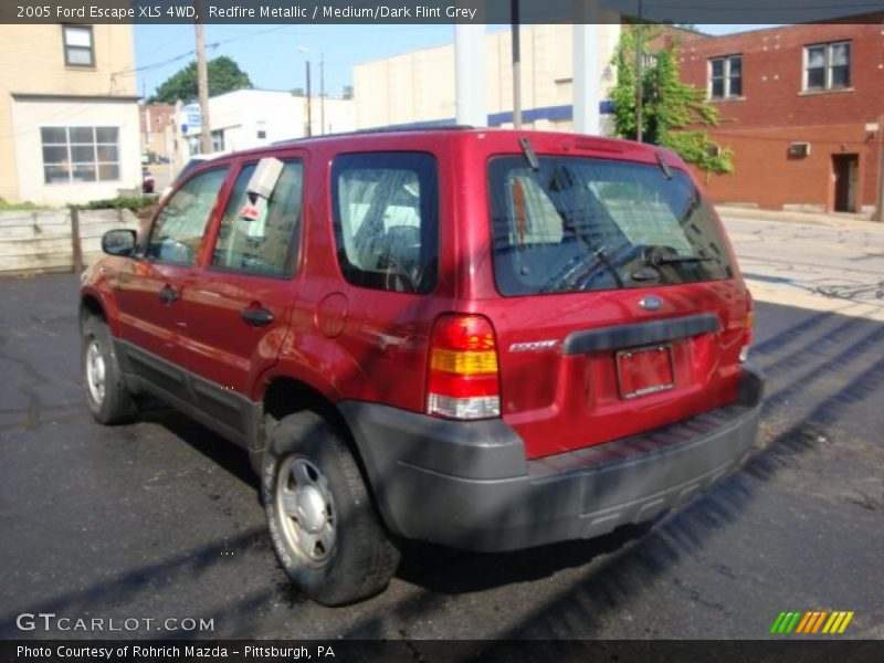 Redfire Metallic / Medium/Dark Flint Grey 2005 Ford Escape XLS 4WD