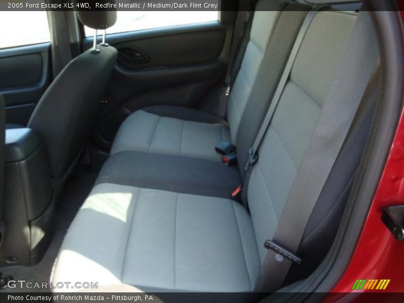 Redfire Metallic / Medium/Dark Flint Grey 2005 Ford Escape XLS 4WD
