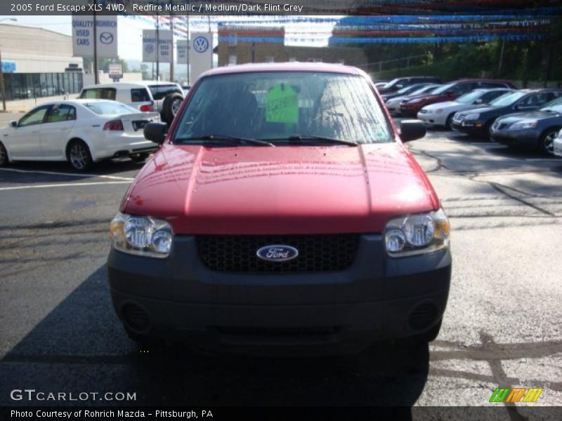 Redfire Metallic / Medium/Dark Flint Grey 2005 Ford Escape XLS 4WD