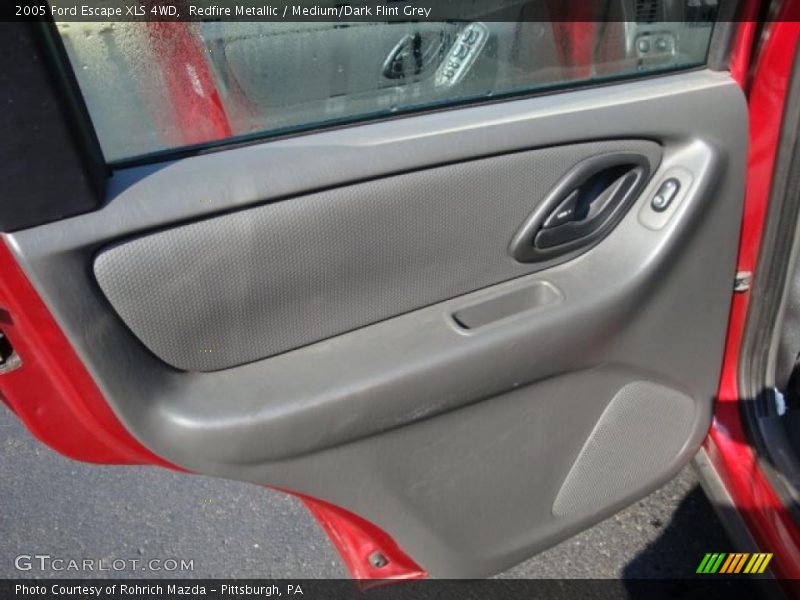 Redfire Metallic / Medium/Dark Flint Grey 2005 Ford Escape XLS 4WD