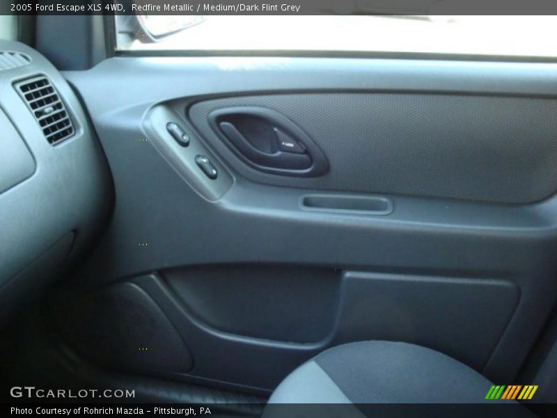 Redfire Metallic / Medium/Dark Flint Grey 2005 Ford Escape XLS 4WD
