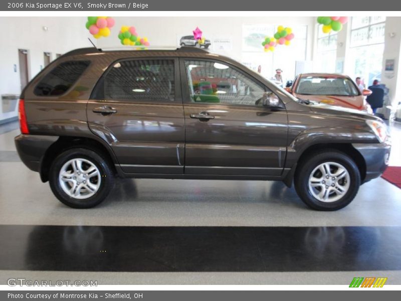 Smoky Brown / Beige 2006 Kia Sportage EX V6