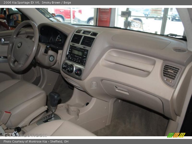 Smoky Brown / Beige 2006 Kia Sportage EX V6