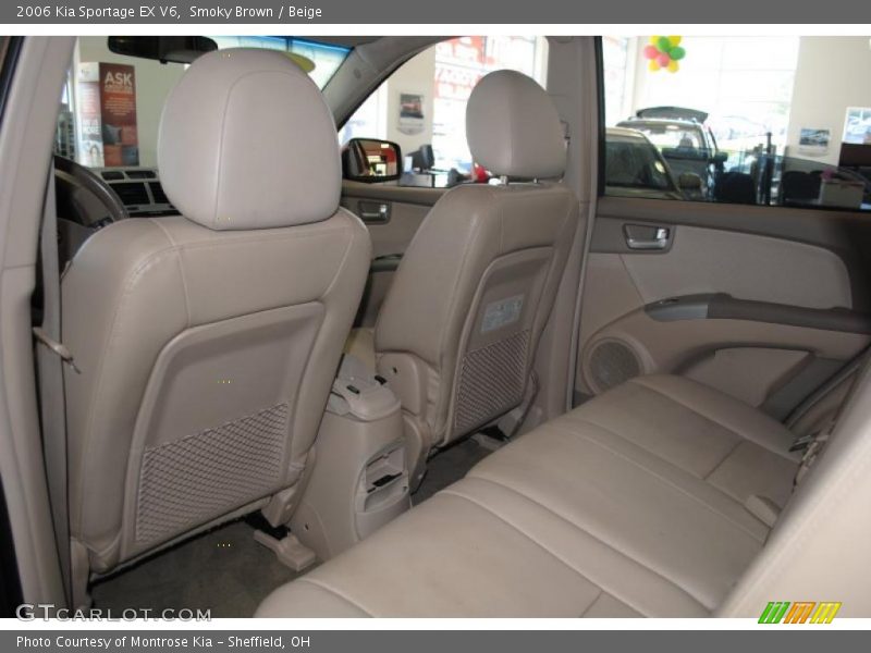 Smoky Brown / Beige 2006 Kia Sportage EX V6