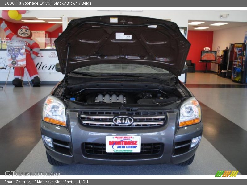 Smoky Brown / Beige 2006 Kia Sportage EX V6