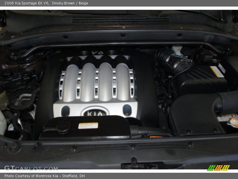 Smoky Brown / Beige 2006 Kia Sportage EX V6