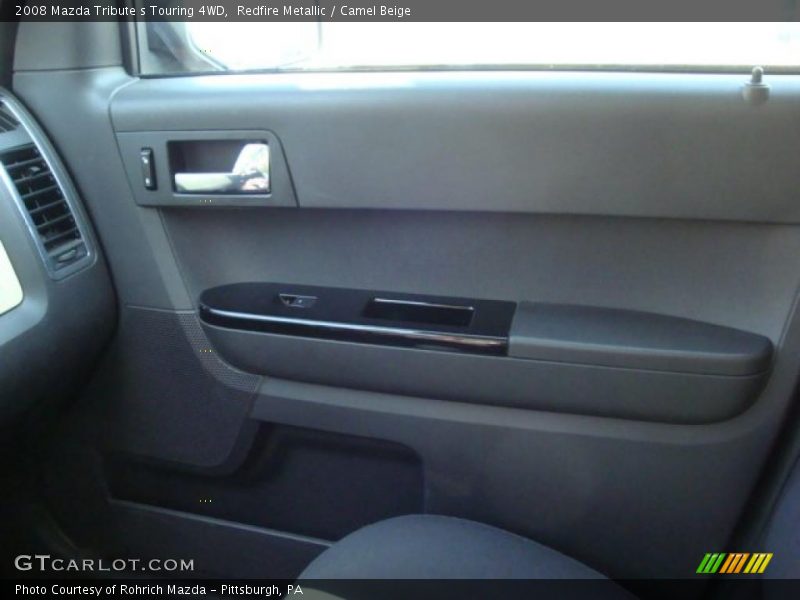 Redfire Metallic / Camel Beige 2008 Mazda Tribute s Touring 4WD