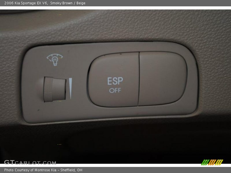 Smoky Brown / Beige 2006 Kia Sportage EX V6