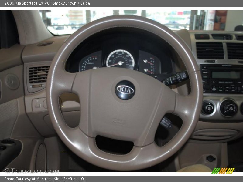 Smoky Brown / Beige 2006 Kia Sportage EX V6