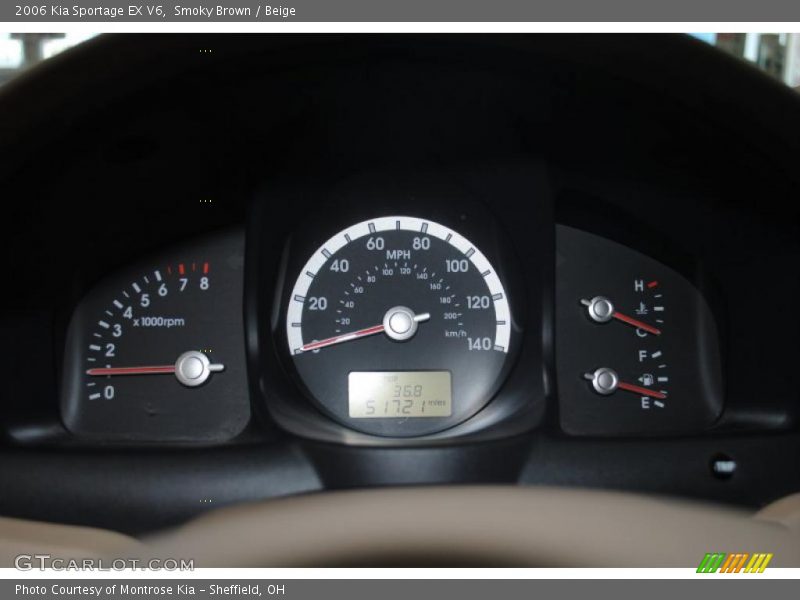 Smoky Brown / Beige 2006 Kia Sportage EX V6