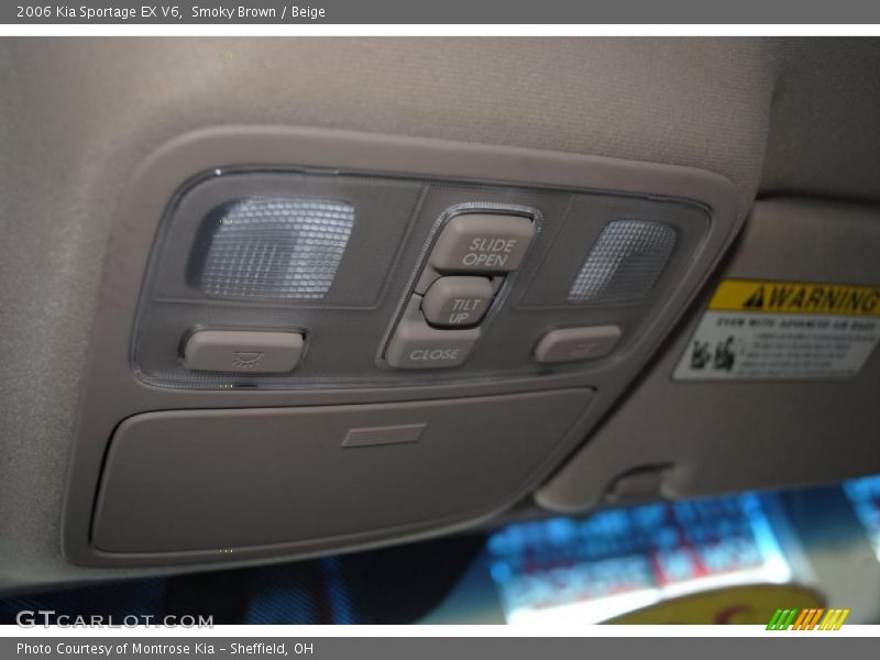 Smoky Brown / Beige 2006 Kia Sportage EX V6