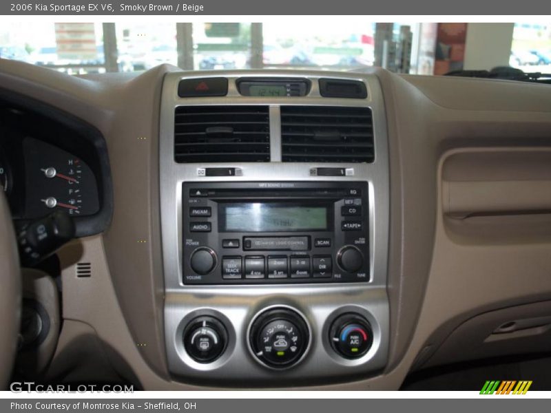 Smoky Brown / Beige 2006 Kia Sportage EX V6